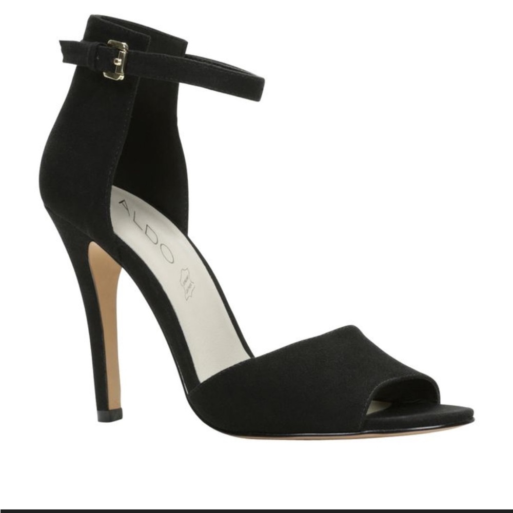 Aldo suede heels